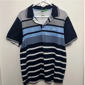 Hugo Boss Men’s Stripes Polo Shirt Size XXL